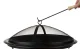 Kaminer G11825 Garden Grill - Fire Pit with Cover, 56 cm