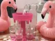 Alcohol and Beverage Dispenser with 6 Shot Glasses (50ml), Assorted Colors