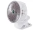 Wireless Foldable Desk Fan with Clip, White