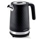 Электрический чайник Berdsen BD-705, 1.7 л, черно-серебристый