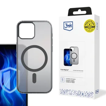 3mk Frosty MagCase for iPhone 14 Black