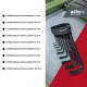 Wiha Hex Key L-Key Set with Classic Holder, 10-Piece