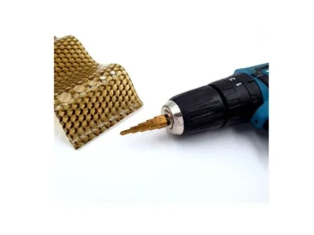 Pakopinis grąžtas 4-12 mm metalui, medžiui ir plastikui