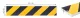 Garage Wall Protector Guard for Car Doors 50x10x1.5 cm
