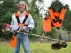 Adjustable Shoulder Harness for Trimmers and Brushcutters, Orange