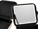 Travel Cosmetic Case with Detachable LED Mirror, Ecru
