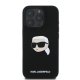 Karl Lagerfeld Silicone Karl Head Print MagSafe Phone Case Cover iPhone 16 Pro Max - Black
