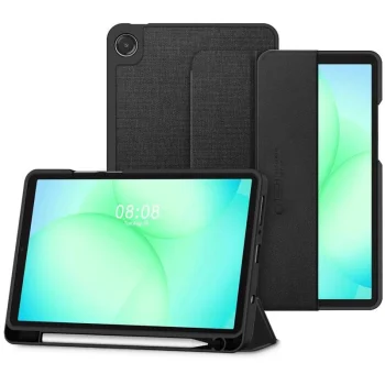 Tech-Protect SC Pen Canvas Case for Samsung Galaxy Tab A9 / A11 8.7, Black