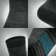 Rockbros ROAD TO SKY Cycling Socks Size 43-46 Black