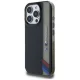 BMW Motorsport IML Vertical Stripe iPhone 16 Pro Max Case - Black