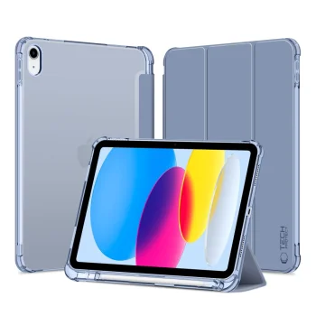 Tech-Protect SC Pen Hybrid Case for iPad 10 (2022), Blue / Transparent