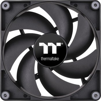Thermaltake CT140 PC Cooling Fan, 140 mm, Black, 2 Pack