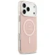 Karl Lagerfeld iPhone 17 Pro Max Case IML Karl RSG Logo MagSafe, Pink