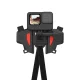 Telesin GP-HBM-MT2 Motorcycle Helmet Mount for Action Cameras, Orange