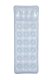 BESTWAY 43024 Inflatable Floating Single Mattress with the Pillow, 188 cm