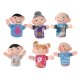 Family Finger Puppets Set, 6 pcs 22391