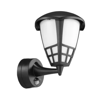 Maclean MCE518 B Outdoor Wall Light 1xE27 with Motion Sensor IP65 Black