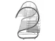 Double Metal Dish Dryer Rack Shelf