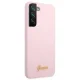 Guess Silicone Script Case for Samsung Galaxy S22 Plus, Lavender Pink