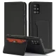 Magnet Card Case Wallet Flip Cover for Samsung Galaxy A12 5G, Black