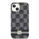 DKNY iPhone 15 Plus Case Checkered Pattern MagSafe, Black