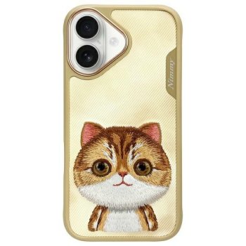 Nimmy Big Eyed Pet 2.0 Cat Case for iPhone 16, Green