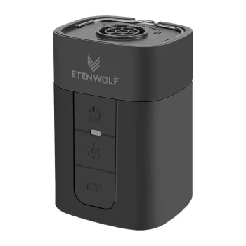 Etenwolf AIR 5 PRO 10400mAh Electric Pump with Camping Light, Black