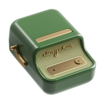 Niimbot B21 Pro Portable Thermal Label Printer, Dark Green