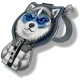 Nimmy Cool&Cute 2.0 Wolf Magnetic Pendant and Phone Stand - Black