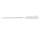 Digital Kitchen Meat Thermometer with LCD Display, White