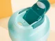 Kids Water Bottle 500ml, Leak Proof Reusable Bottle for School and Preschool, Green