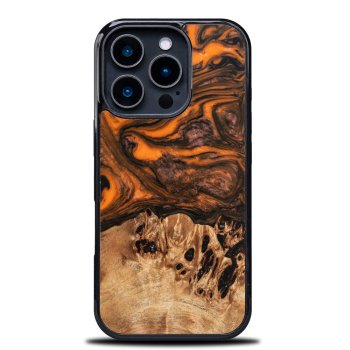 Bewood Unique Case for iPhone 16 Pro - Orange