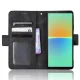 Sony Xperia 10 IV Wallet Design Multiple Card Slots Stand Leather Phone Case Cover, Black