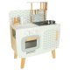 Lulilo Retro Wooden Play Kitchen for Kids with Accessories, 73 cm