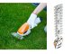 Cordless Grass and Shrub Shears 2-in-1, White/Orange
