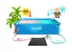 Intex 28685 Solar Pool Heating Mat, 120x120 cm