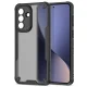Tech-Protect Rugged Shield Case for Samsung Galaxy A37 5G - Translucent Black
