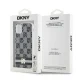 DKNY iPhone 11 / XR Case IML Checkered Mono Pattern MagSafe, Black