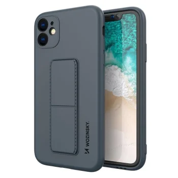 Wozinsky Kickstand Case Phone Case with Stand for Samsung Galaxy A32 4G, Dark Blue