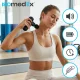 Mini Massage Gun Isomedix, 2x 2500 mAh, 5 Modes, 4 Heads