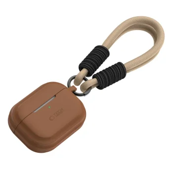 Tech-Protect Apple AirPods Pro 1 / 2 Case Silicone Rope, Brown