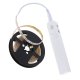 Warm White USB Battery Operated LED Light Strip with Motion Sensor, 2m