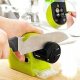 Electric Knife Scissors and Screwdriver Sharpener Sharpening Tool, Green