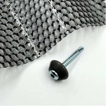 Tvirtinimo sraigtai metalui su tarpine MK PC DIAMONDS 5x40 mm, 50 vnt.