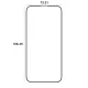 Etteri 9D Tempered Glass for Apple iPhone 15 Pro Max (6.7\")