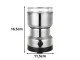 Electric Coffee Grinder for Spices, Nuts, and Beans, Powerful 150W Motor, Silver