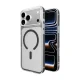 Puro iPhone 17 Pro Max Case Lite Mag, Transparent with Gray Ring