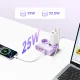 Orico PDC25 25W 6in1 Power Strip 2x AC 2x USB-A 2x USB-C - Purple