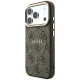 Guess Embossed 4G Classic MagSafe Case for iPhone 17 Pro / 18 Pro - Brown