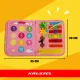 Kruzzel 26880 Sensory Busy Book - Pink